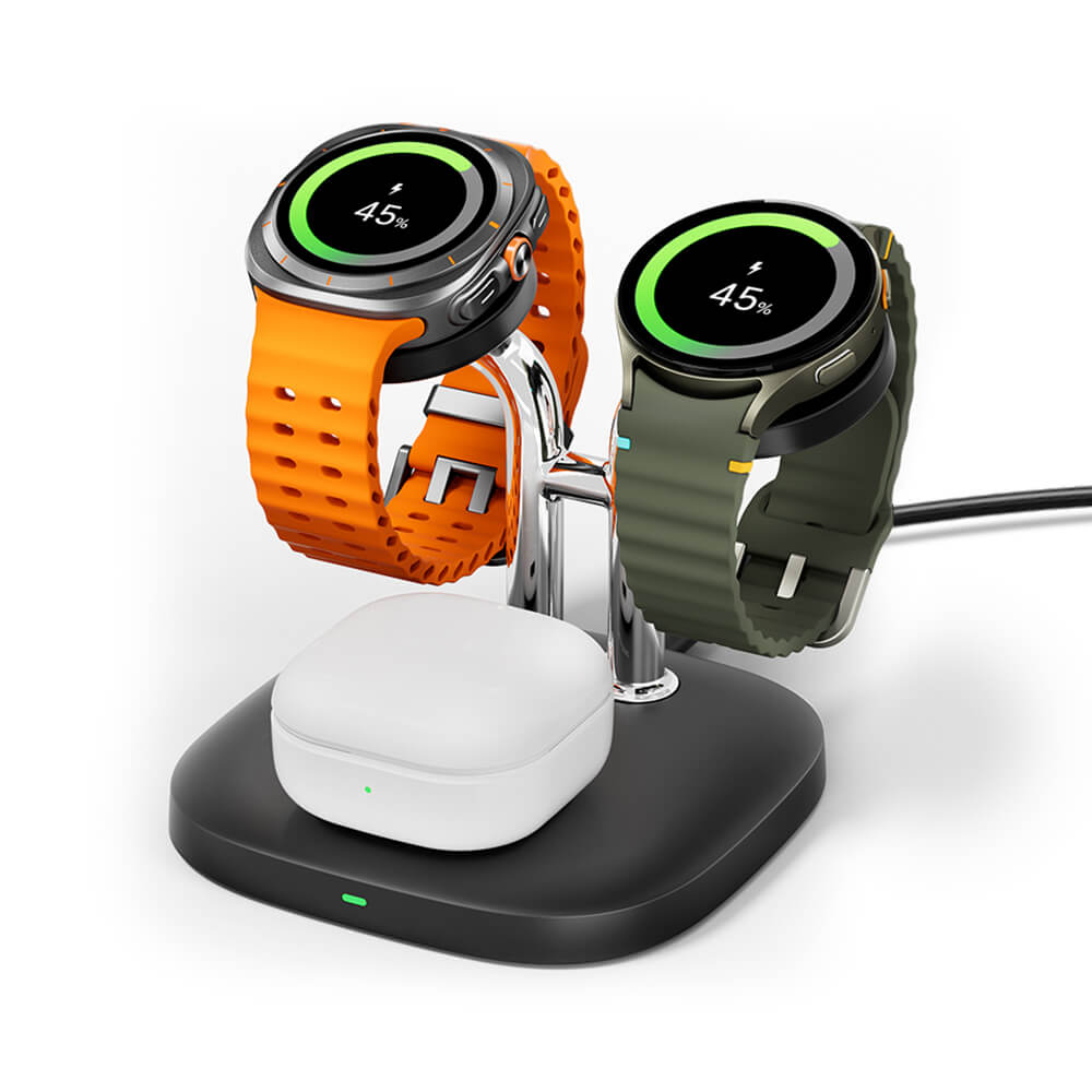 The swanscout 704S is a reliable Samsung dual watch wireless charger, perfect for users with multiple Galaxy watches.
