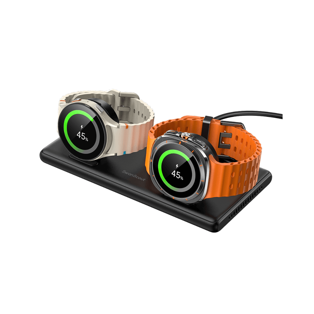 SwanScout 507DS – Dubbele oplader voor Samsung horloges