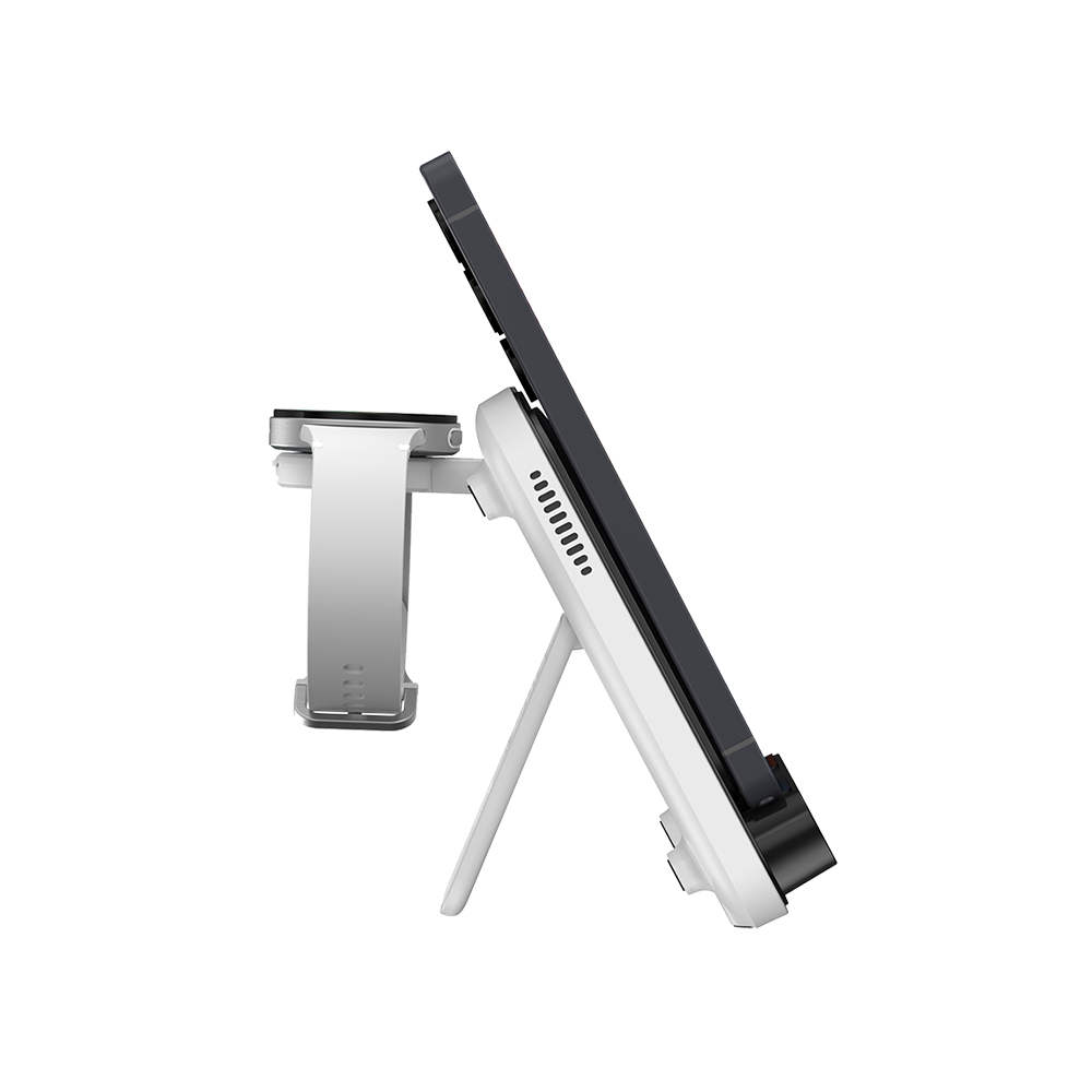 SwanScout 710S - Caricatore wireless per due telefoni e un orologio per Samsung