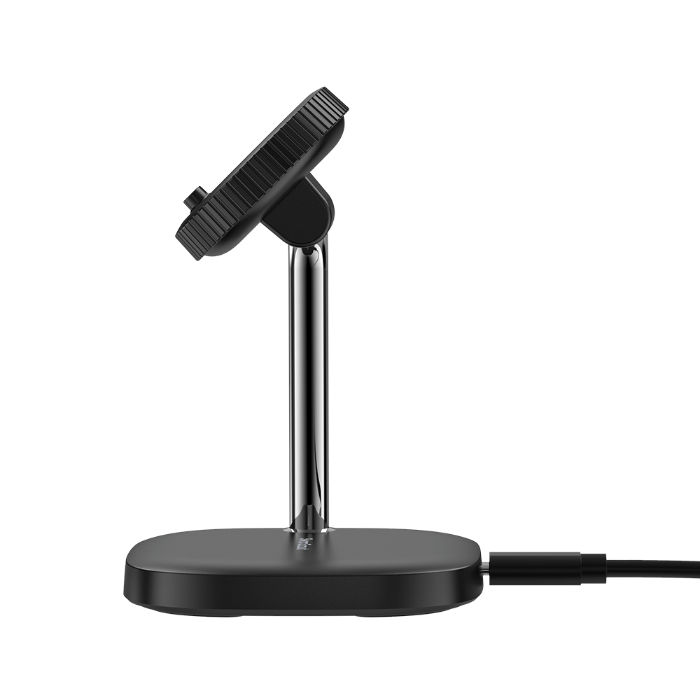 Right side profile of the SwanScout 505GM, showcasing the compact and portable design ideal for travel and desktop organization.