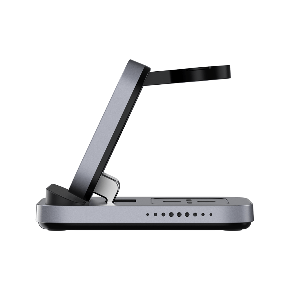 SwanScout 713A - Caricatore wireless pieghevole 3-in-1 per Apple