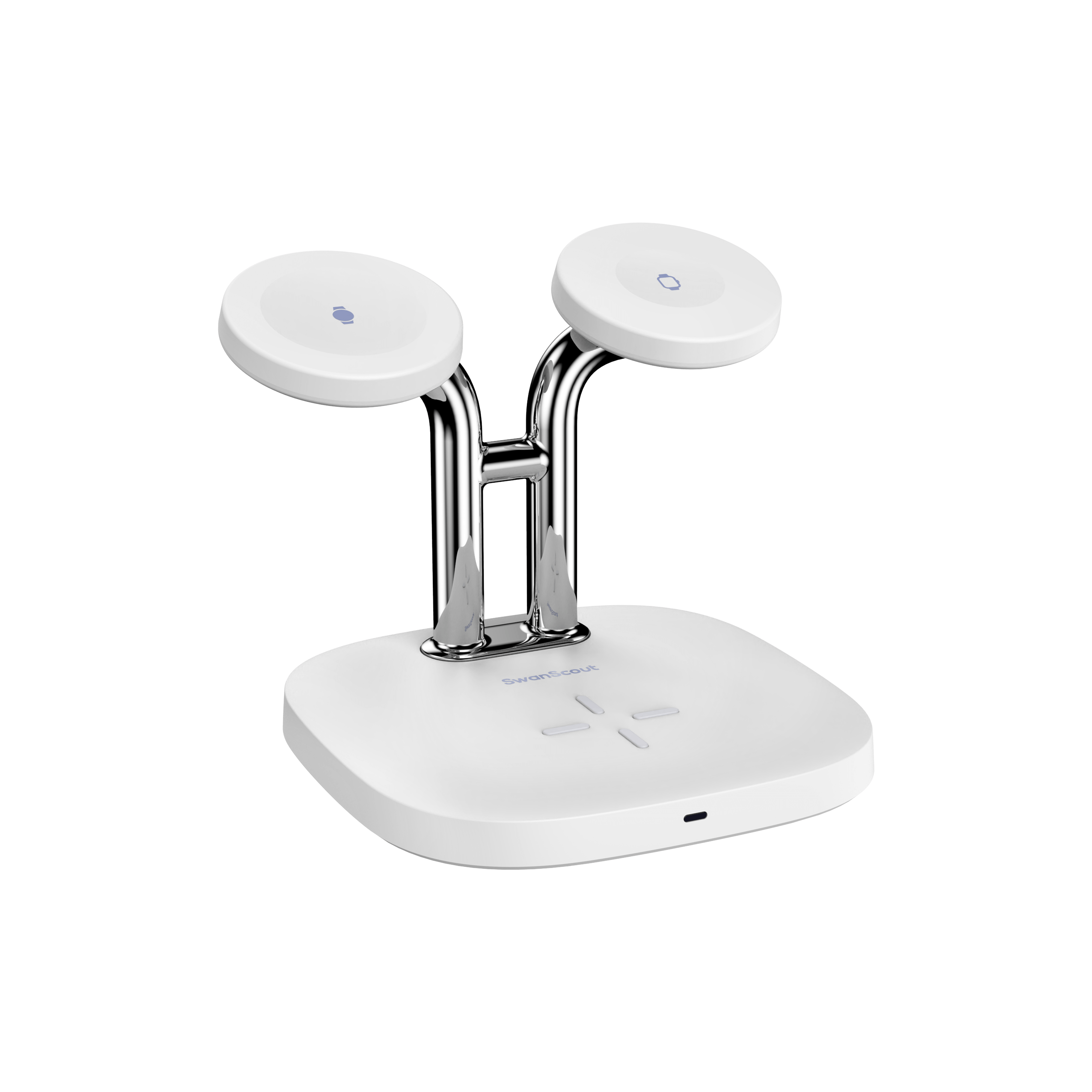 SwanScout 704D - Vezeték nélküli töltő Apple és Samsung okosórákhoz