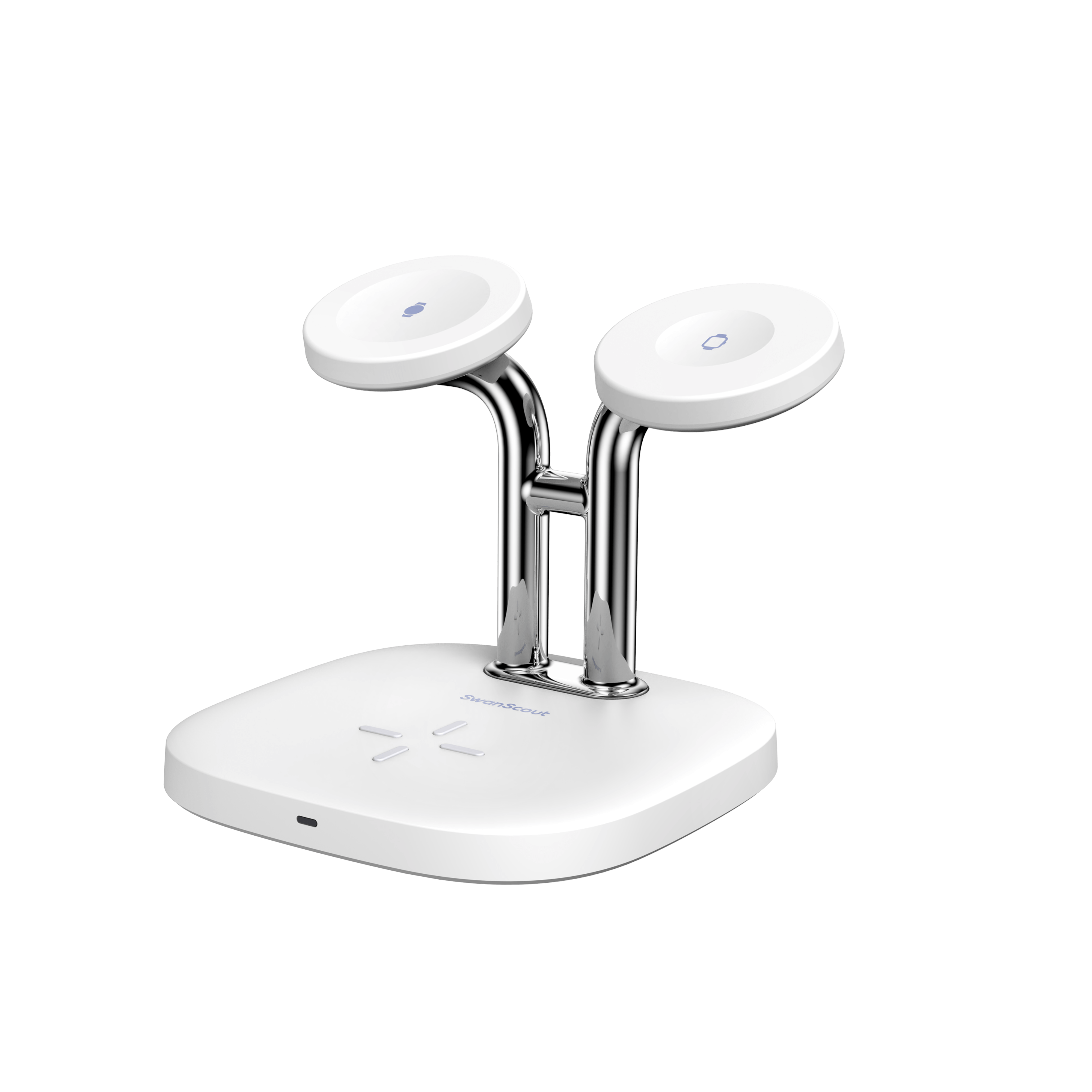 SwanScout 704D - Vezeték nélküli töltő Apple és Samsung okosórákhoz