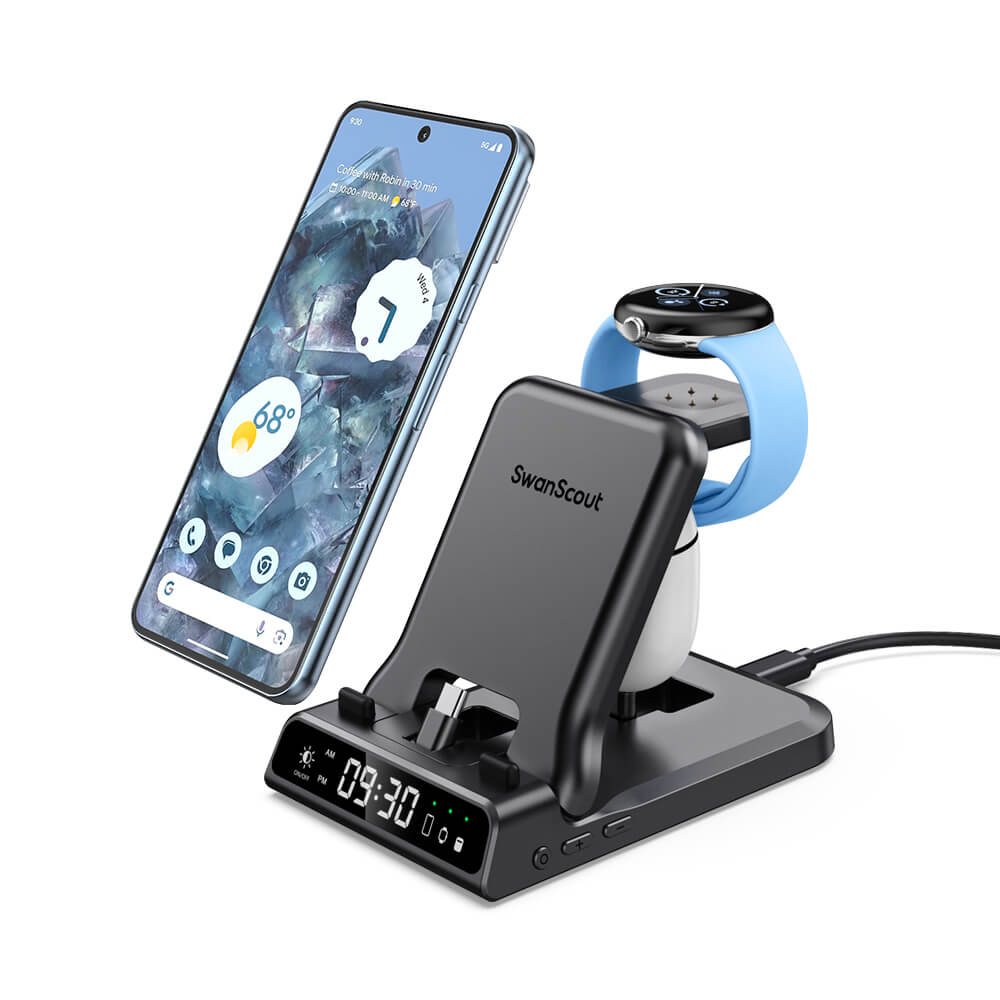 SwanScout 701G - Wired Fast Charger for Pixel Watch 1