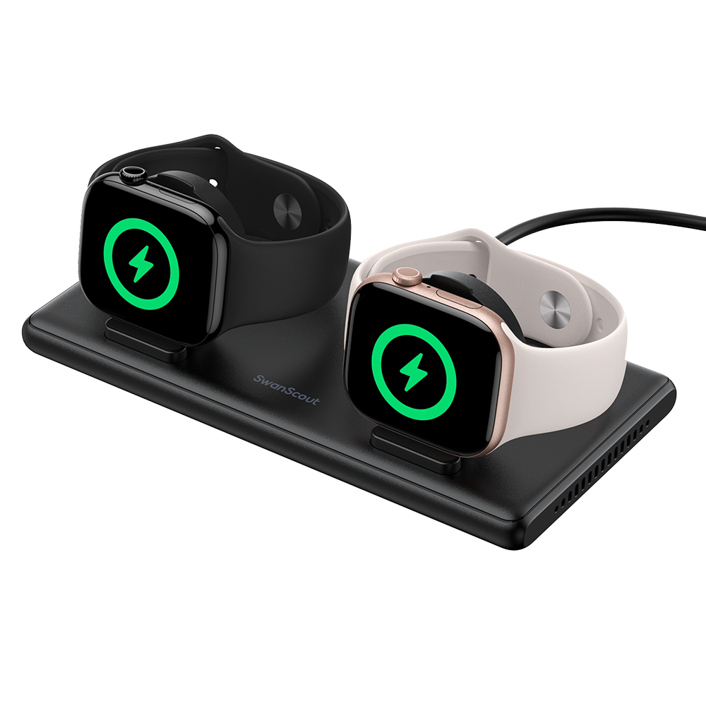 SwanScout 507DA – Dual Apple Watch Charger