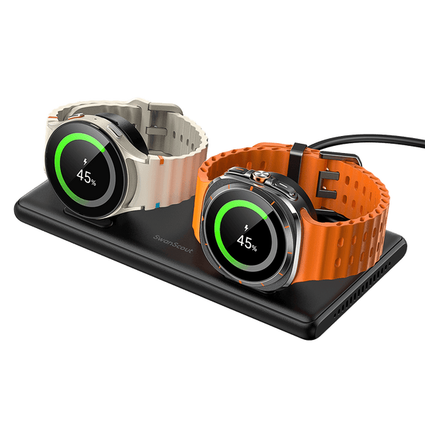 SwanScout 507DS – شاحن مزدوج لساعات سامسونج