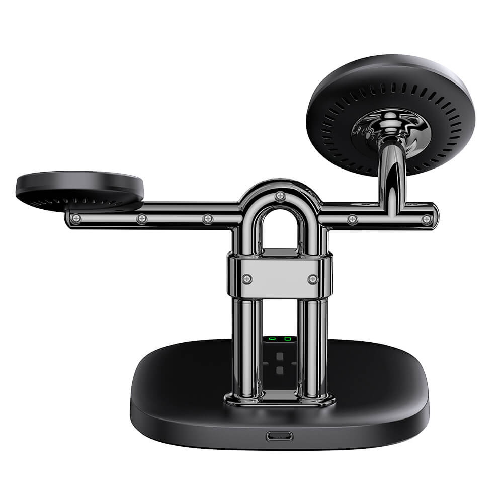 SwanScout 712M – 3 v 1 magnetická bezdrátová nabíjecí stanice pro Apple