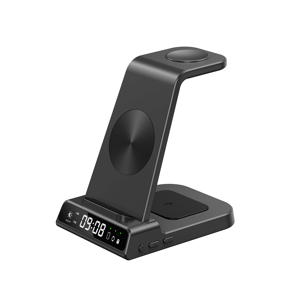 The SwanScout C01 is a sleek Samsung wireless charger that simplifies multi-device charging.