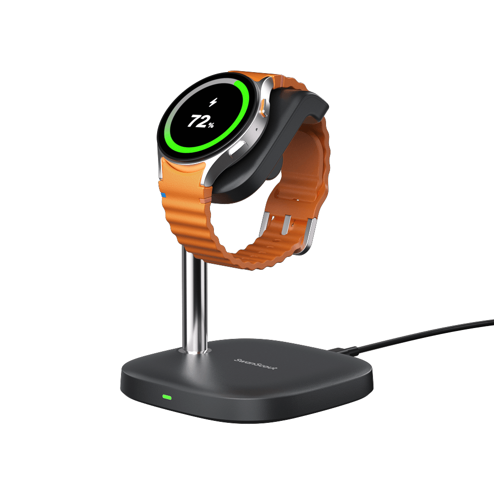 The Samsung Galaxy Watch 7 charger offers a sleek and efficient solution for keeping your device powered throughout the day.