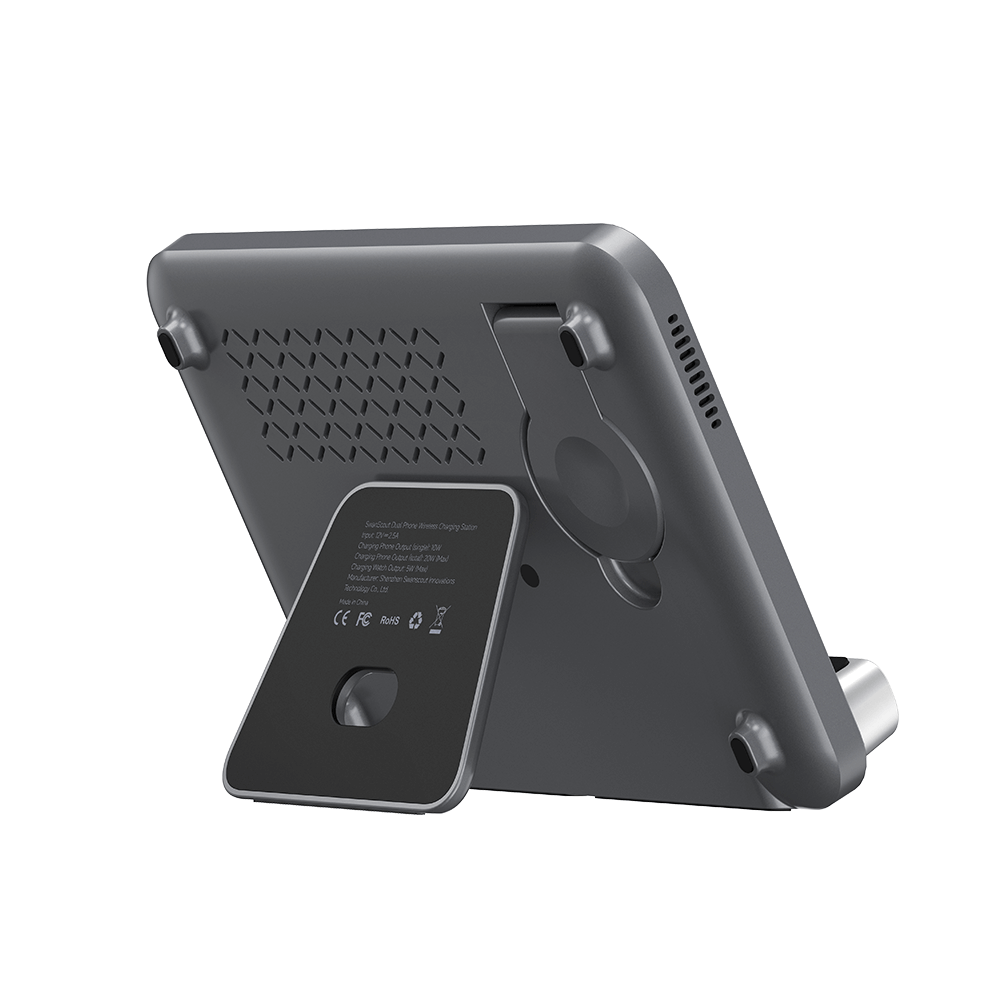 SwanScout 710A - شاحن لاسلكي لهاتفين وساعة واحدة من Apple