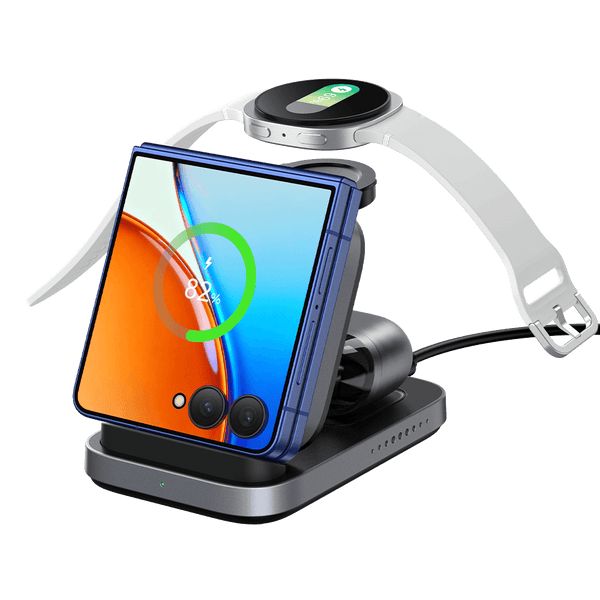 SwanScout 713F – 3v1 bezdrátová nabíječka pro Samsung Z Flip 7