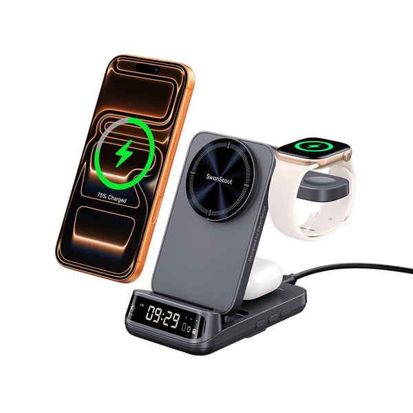 SwanScout 708M(25W) - 25W magnetyczna ładowarka bezprzewodowa do Apple