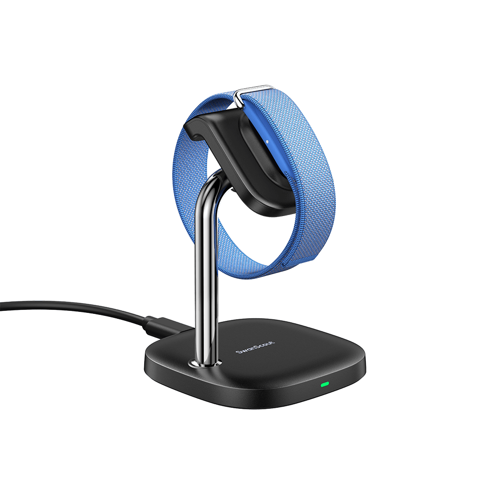 Fitbit Air charging on wireless charging station with LED indicator with SwanScout S10034FA
